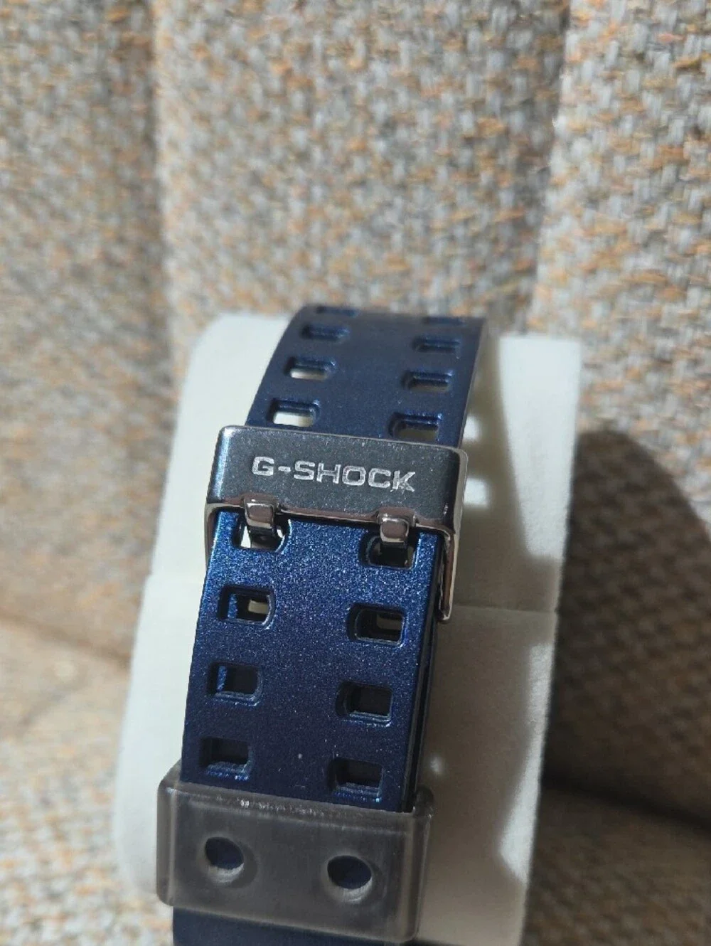 Casio Blue Analog-Digital G-Shock Style Watch - Rare